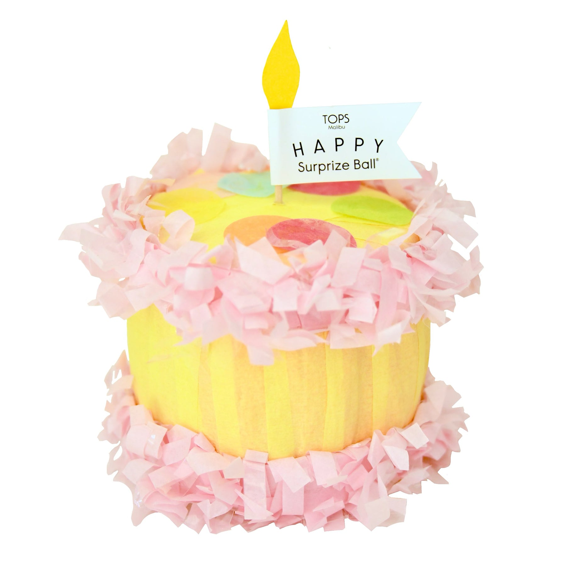 Deluxe Surprise Ball Birthday Cake