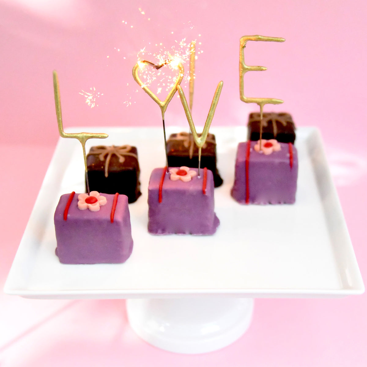 Sparkler Card Bon Bon 4"