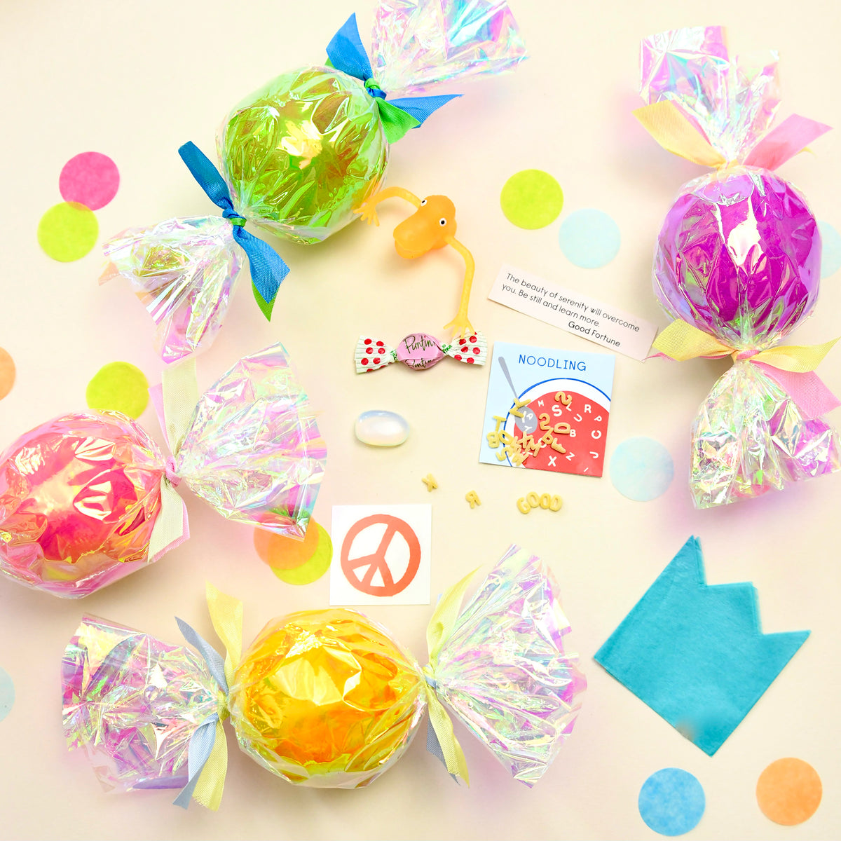 Mini Surprise Ball Iridescent Bon Bons