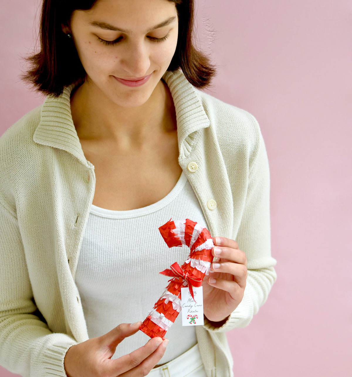 Candy Cane Piñata 6"