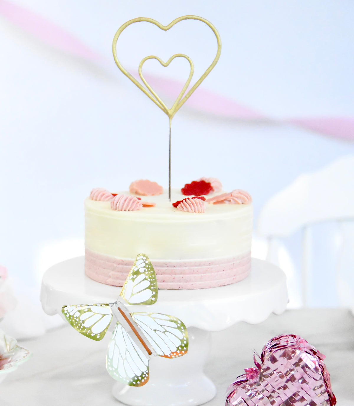 12" Grande "Giant" Heart Sparkler Bon Bon