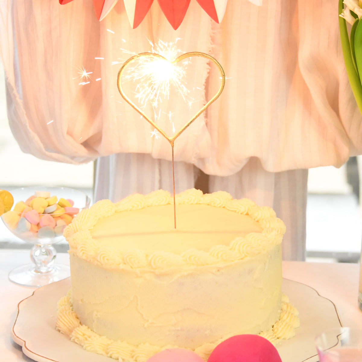 12" Grande "Giant" Heart Sparkler