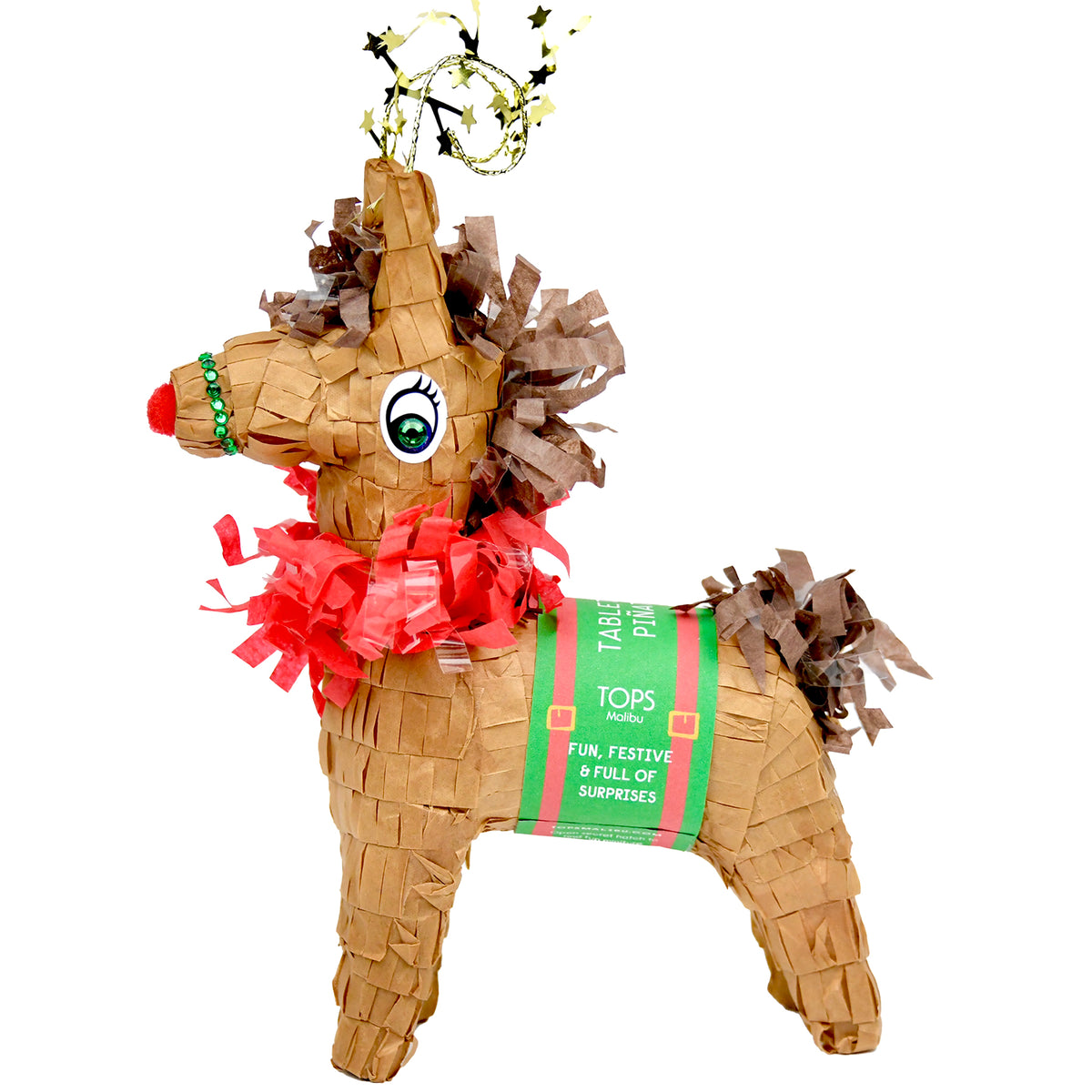 Mini Tabletop Reindeer Piñata