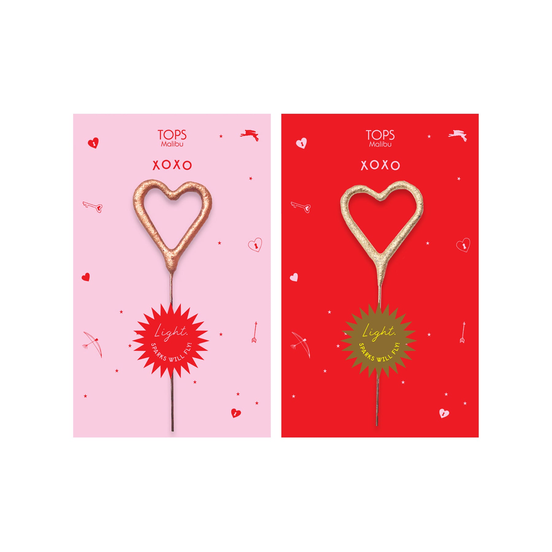 Sparkler Card XO
