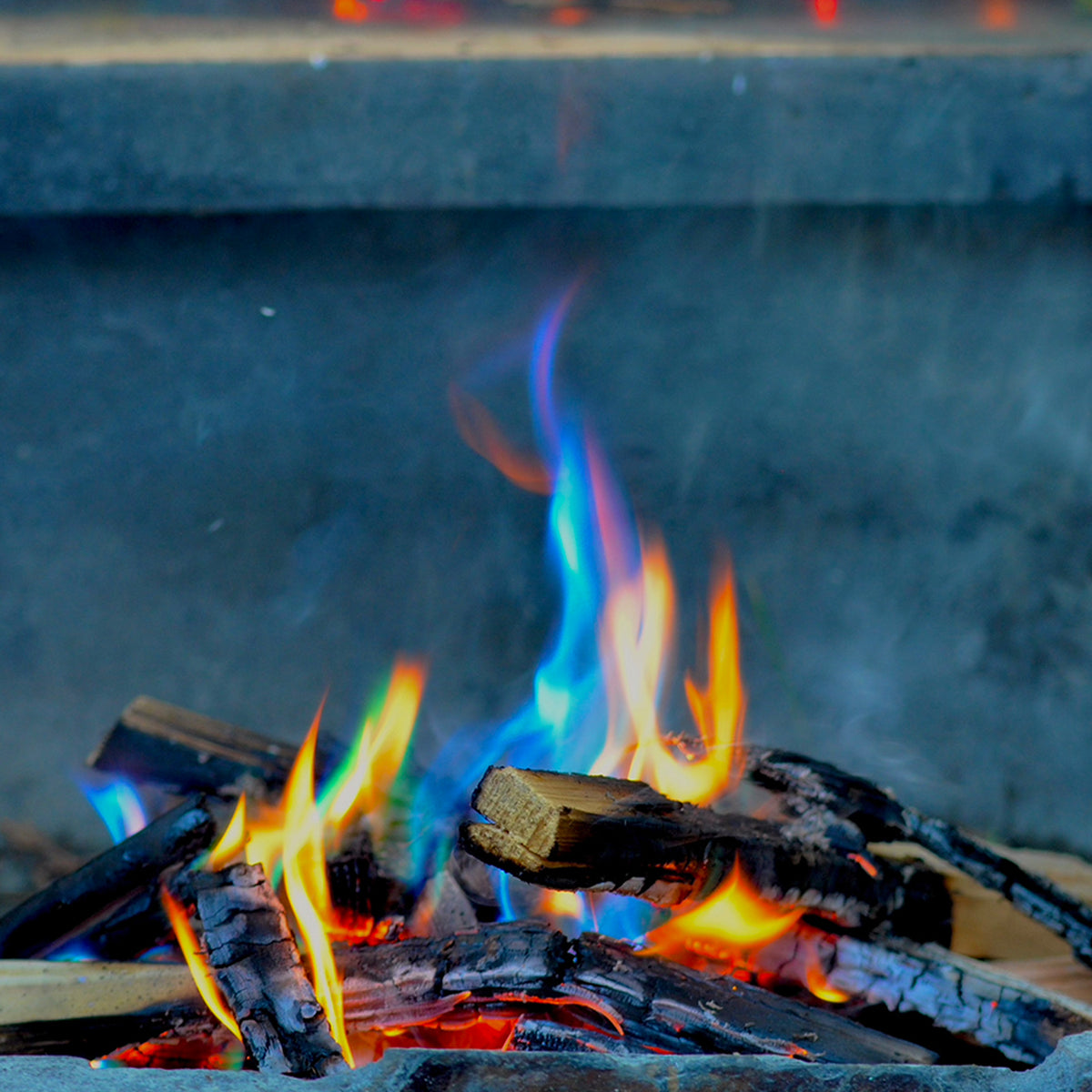 Magic Yule Logs Rainbow Flames (Bundle of 3)