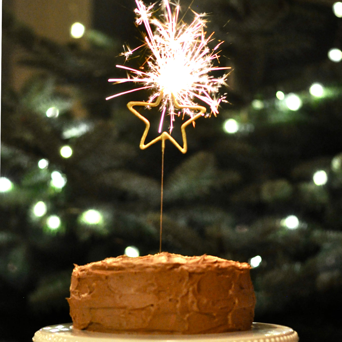 12" Grande "Giant" Star Sparkler Merry Christmas Star