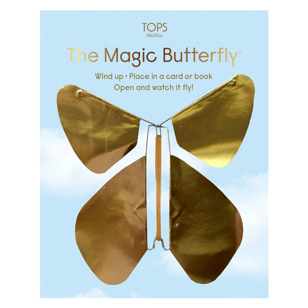 Flying Magic Butterfly™ - Gold Metallic
