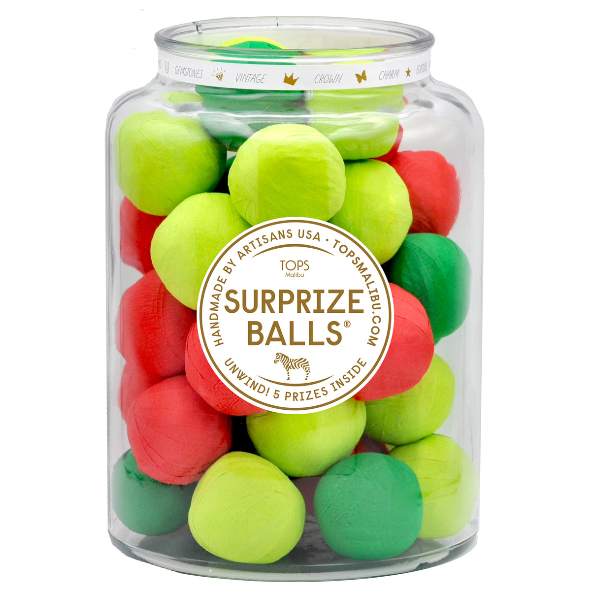 Mini Surprise Ball Christmas Single