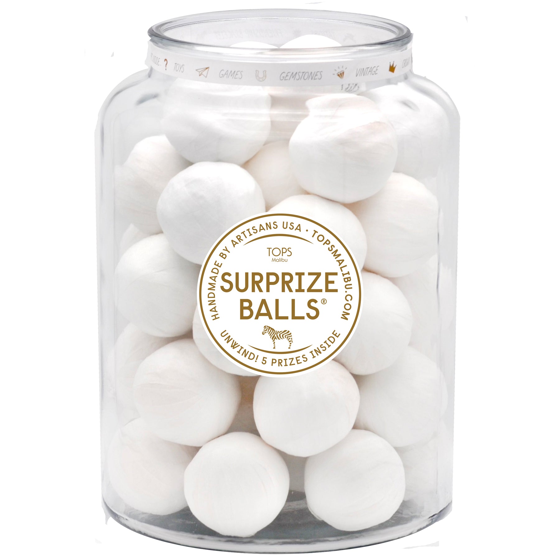 Mini Surprise Ball 4th of July Single