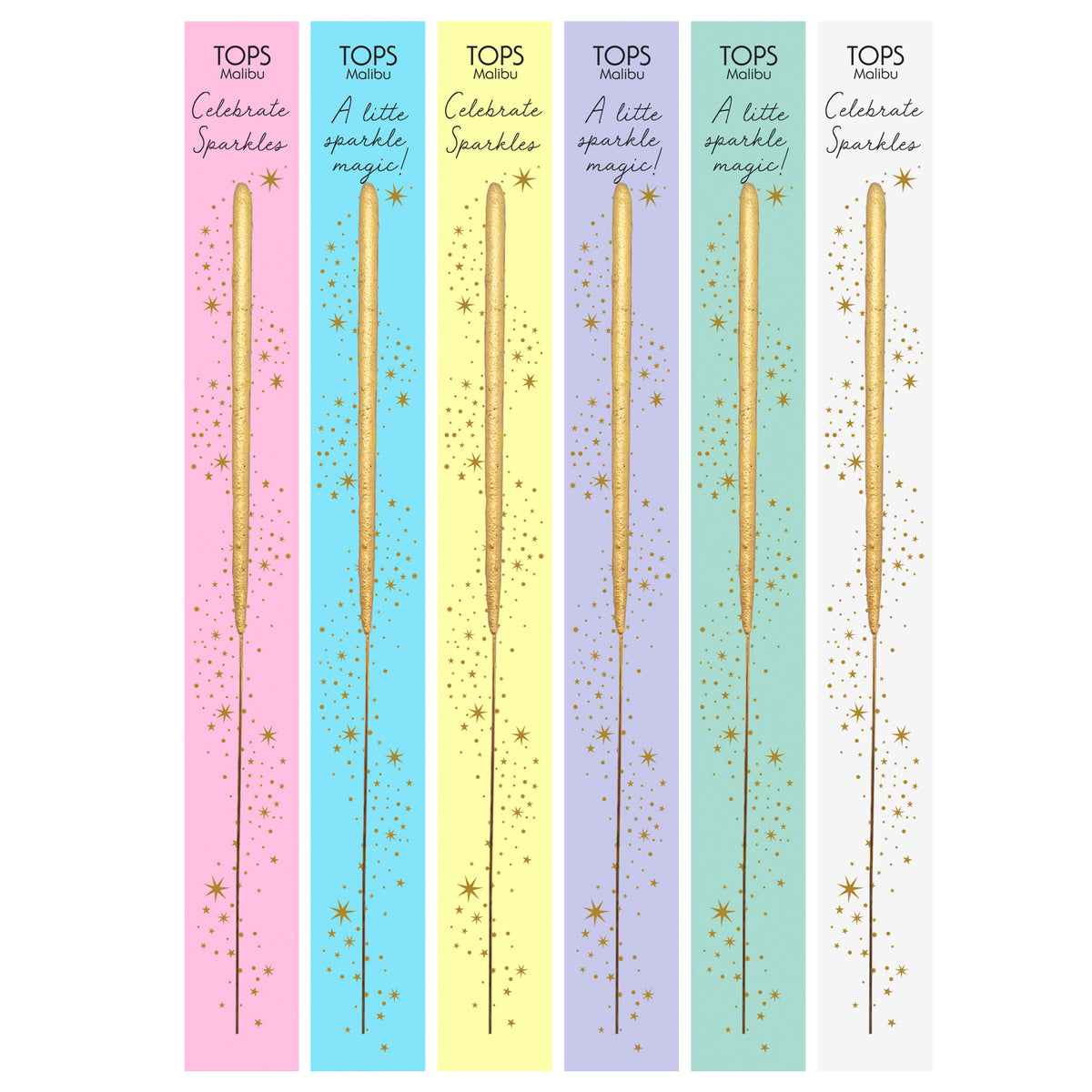 Single Sparkle Wand Celebrate