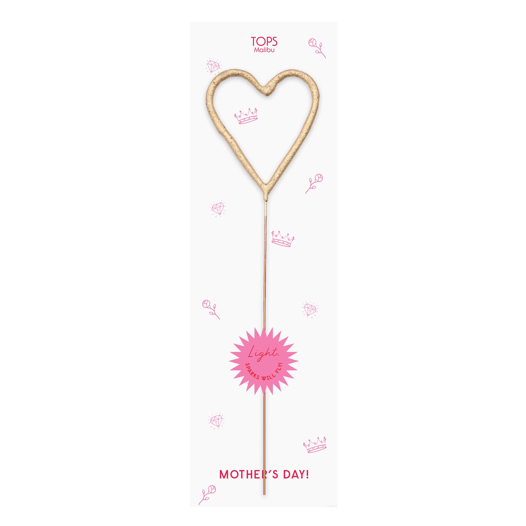 Big Golden Sparkler Mother's Day
