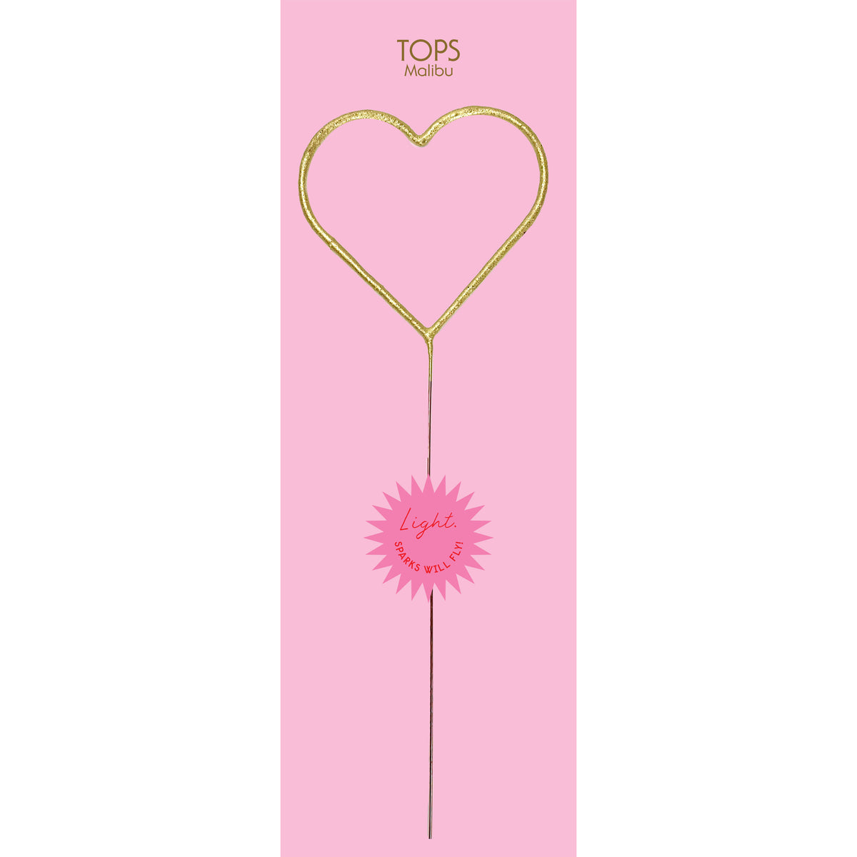 12" Grande "Giant" Heart Sparkler