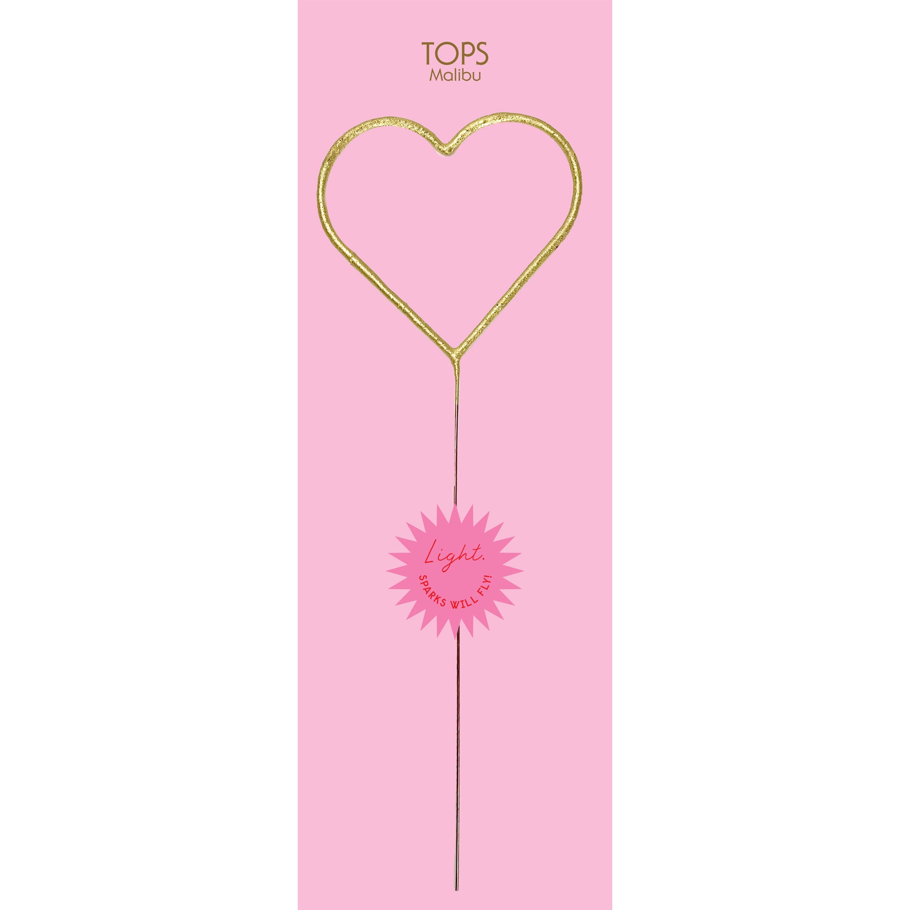 12" Grande "Giant" Heart Sparkler