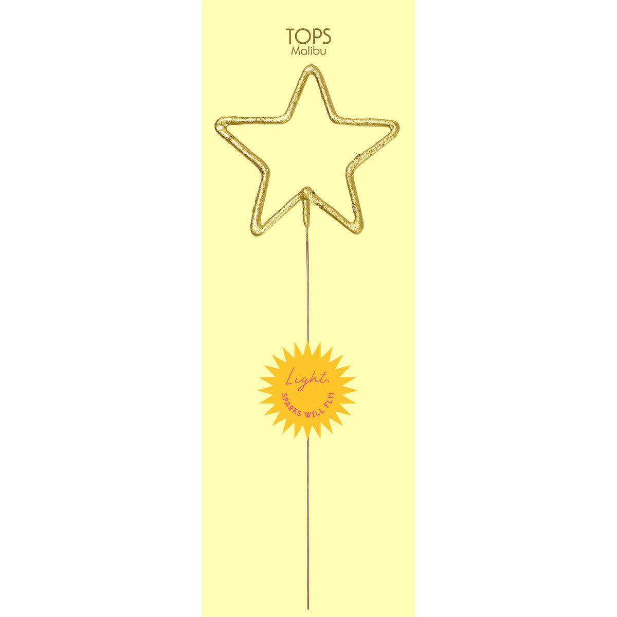 12" Grande "Giant" Star Sparkler