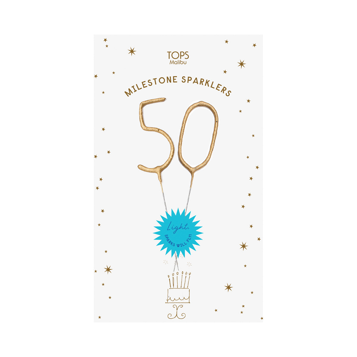 Milestone Sparkler Cards
