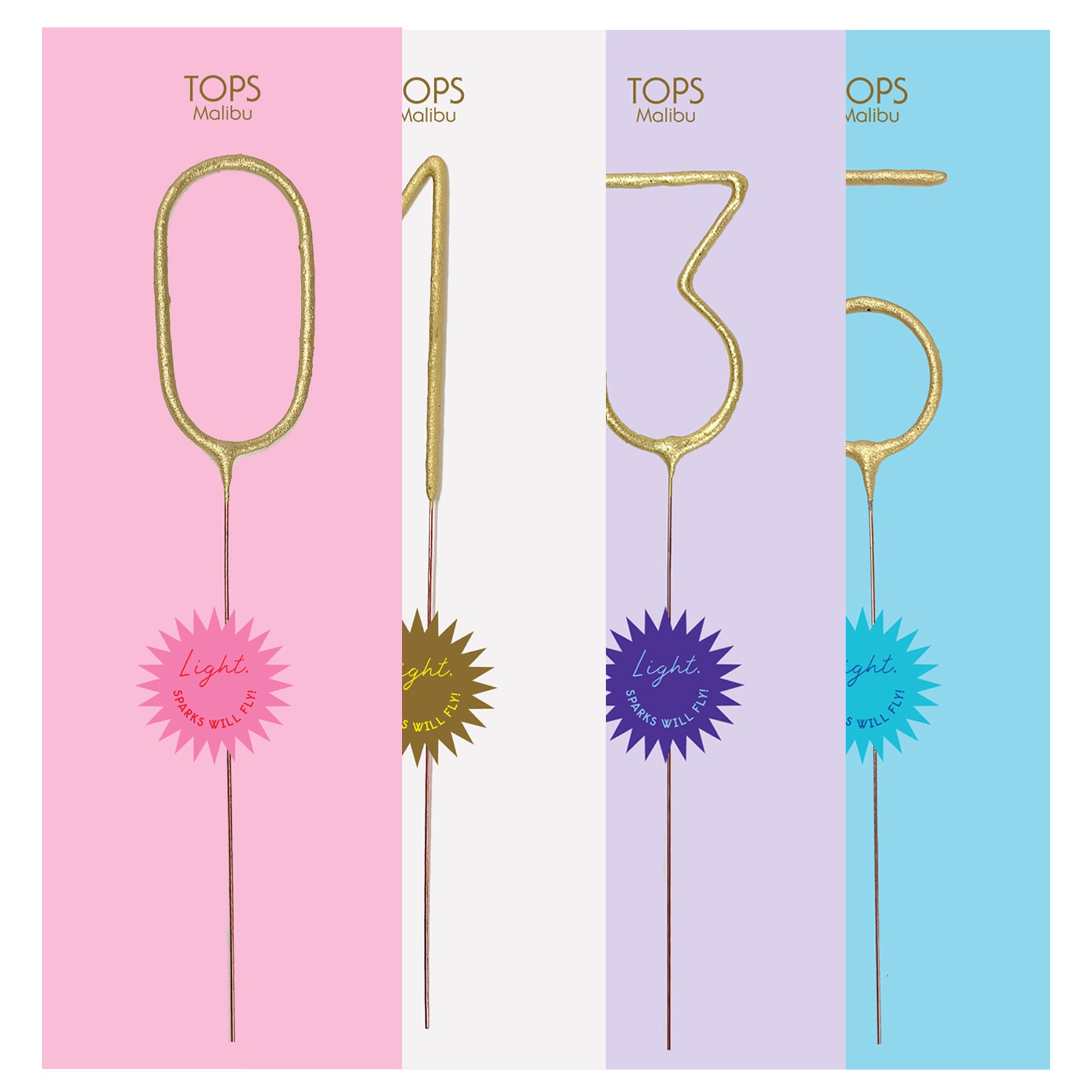 Grande "Giant" Number Sparklers 12"