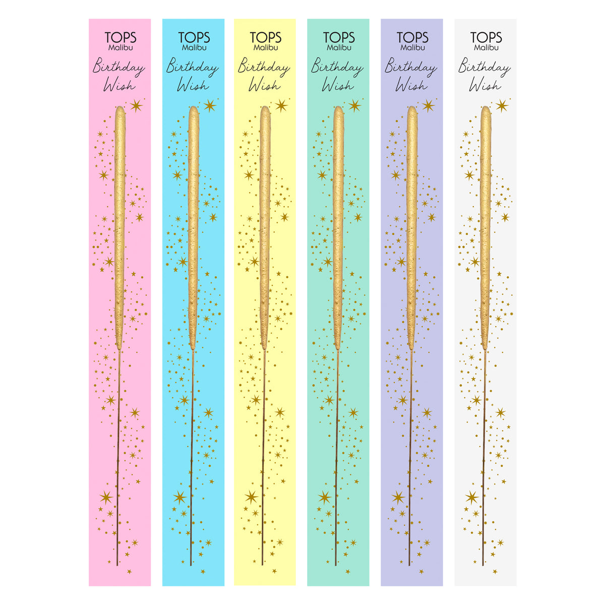 Single Sparkler Birthday Wish